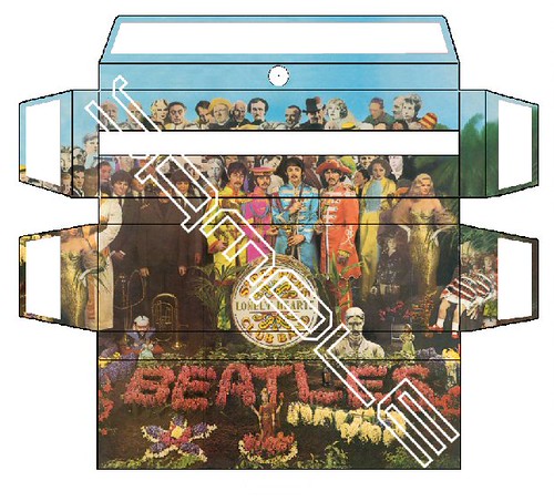 Sgt Pepper - The Beatles map