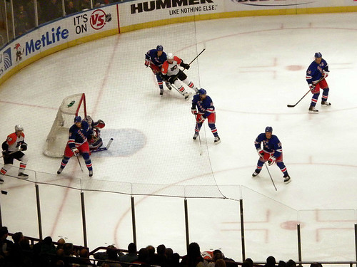 Rangers vs. Flyers: 03/25/08