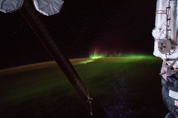 The aurora australis, also known as the 'southern lights'