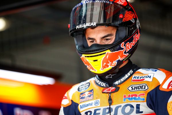 Marc Márquez. Test Brno 2019