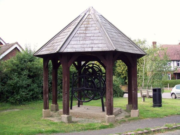 Former well in Preston, Hertfordshire