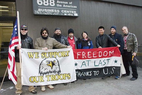 Protestwarriors NYC Jan 6th 2006