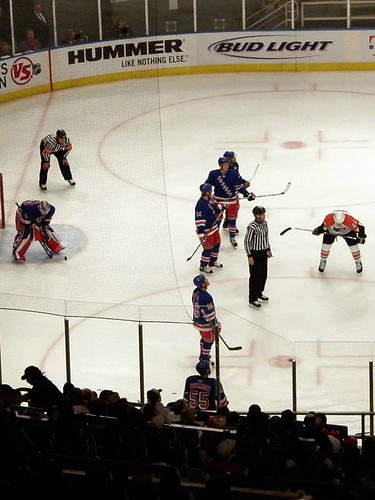 Rangers vs. Flyers: 03/25/08