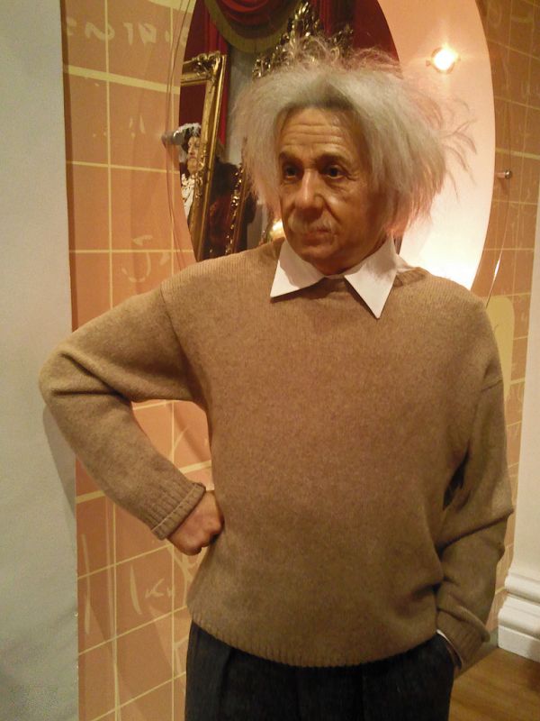 Albert Einstein Waxwork