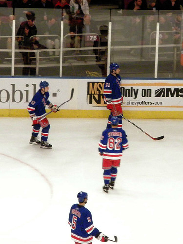 Rangers vs. Flyers: 03/25/08