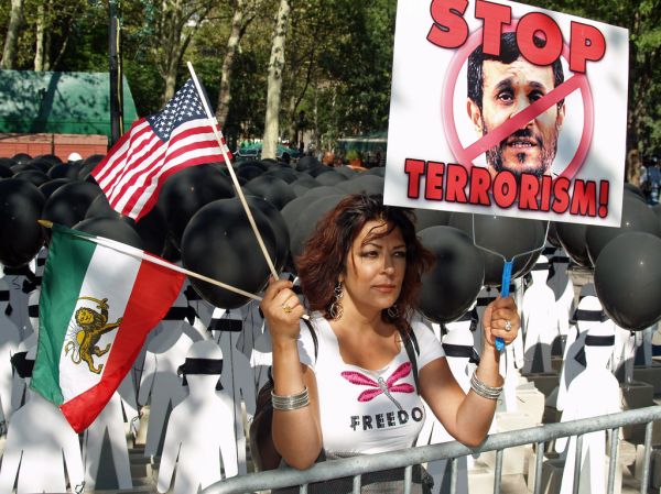 Mahmoud Ahmadinejad at the United Nations in 2008 11