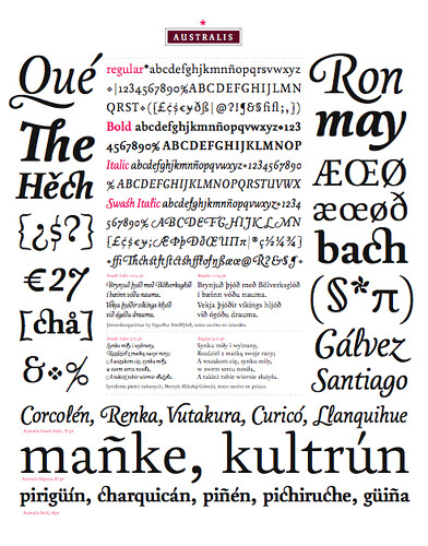Australis font