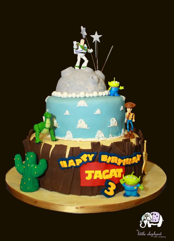 Jagats Birthday Cake: made by the little elephant cake company