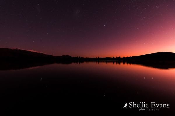 Aurora Australis- Lake Ruataniwha, Twizel, Mackenzie Country, New Zealand *Explore!*