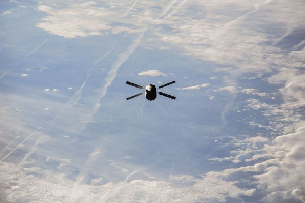 'Albert Einstein' Automated Transfer Vehicle Departs Station