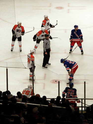 Rangers vs. Flyers: 03/25/08