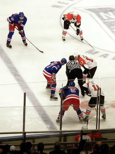 Rangers vs. Flyers: 03/25/08