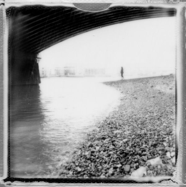 We took to the riverbank to see London from another angle..