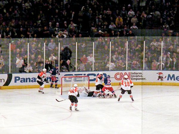 New York Rangers vs. Philadelphia Flyers 4.9.09
