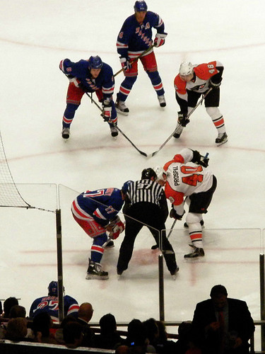 Rangers vs. Flyers: 03/25/08