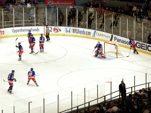 Rangers vs. Flyers: 03/25/08