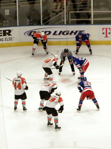 Rangers vs. Flyers: 03/25/08