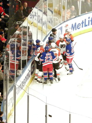 Rangers vs. Flyers: 03/25/08