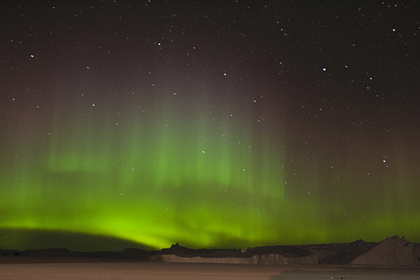 Aurore australe - Aurora australis