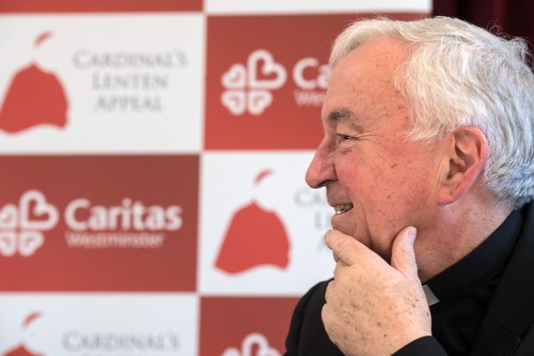 Cardinal Nichols launches Lenten Appeal on food poverty at Borehamwood Foodbank