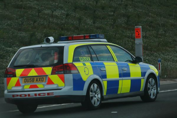 Hertfordshire Police Vauxhall Vectra (OU58 AXO) RPU