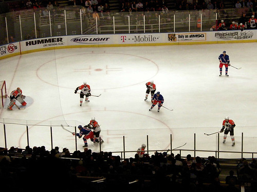 Rangers vs. Flyers: 03/25/08