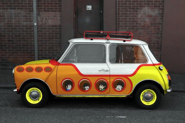 Beatle's Yellow Submarine car 'Yellow Submini'