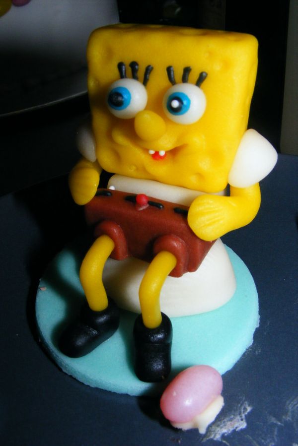 Spongebob birthday cake