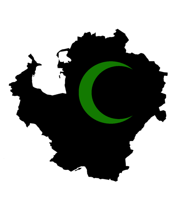 Khwarazmshahs (Khwarazmian) Iran Flag map