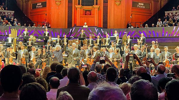 Simon Rattle and Thomas Adès at the BBC Proms 2024 01