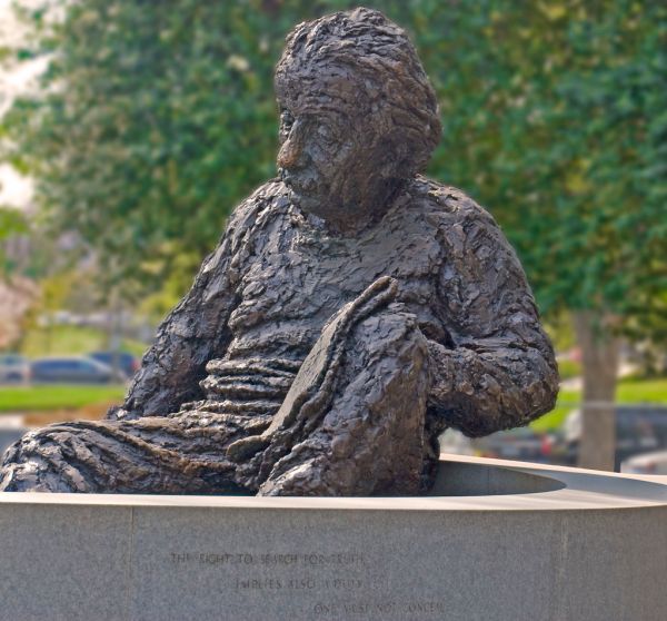 'The Right to Search for Truth Implies Also a Duty; One Must Not Conceal Any Part of What One Has Recognized to Be True' -- Albert Einstein Memorial National Academy of Sciences Washington (DC) 2012