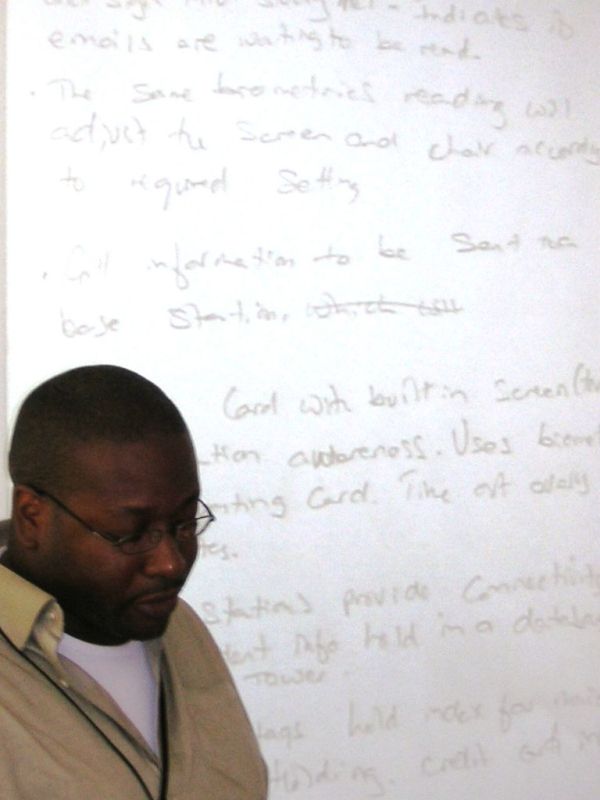 Visualiser Screen, CETL, University of Hertfordshire