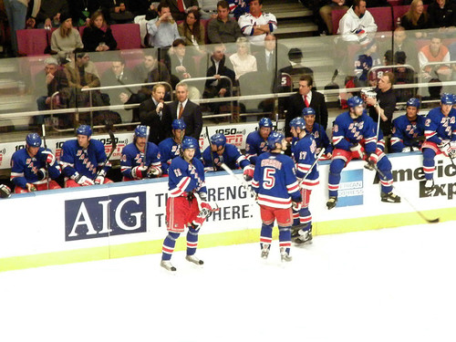 Rangers vs. Flyers: 03/25/08