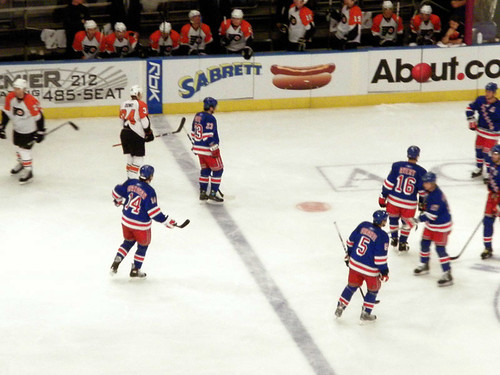 Rangers vs. Flyers: 03/25/08