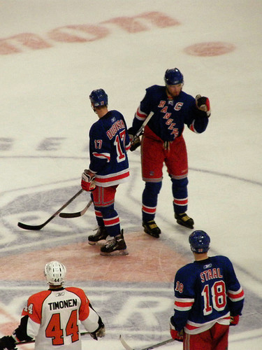 Rangers vs. Flyers: 03/25/08