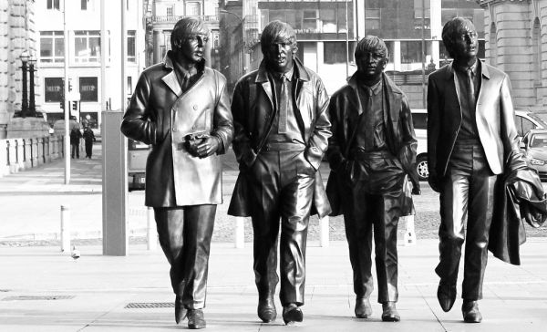 #Monochrome #Beatles Albert Dock Liverpool