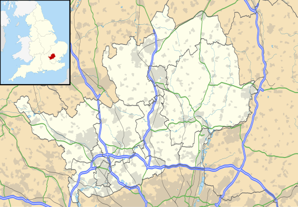 Hertfordshire UK location map