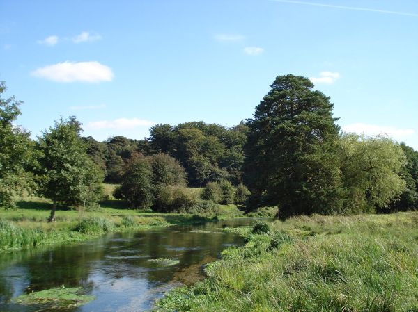 River Mimram, Close To Hertford, Hertfordshire, England
