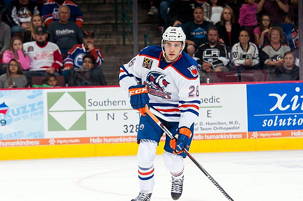 Leon Draisaitl with the Bakersfield Condors