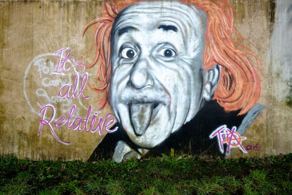 Einstein Graffiti