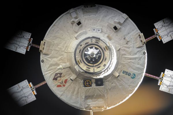'Albert Einstein' Automated Transfer Vehicle Departs Station