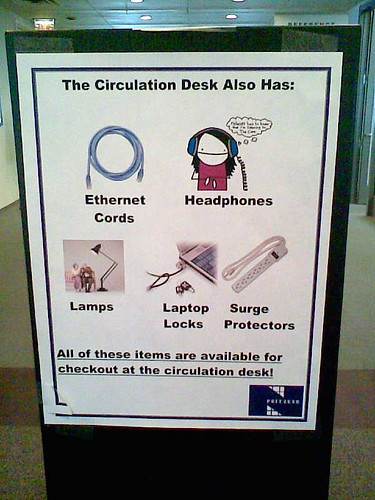 Law Library's Cute Signage! (feat. Natalie Dee comic)