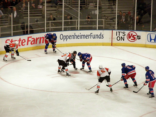 Rangers vs. Flyers: 03/25/08