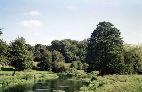 River Mimram Flood Plain, Near Hertford, Hertfordshire, England