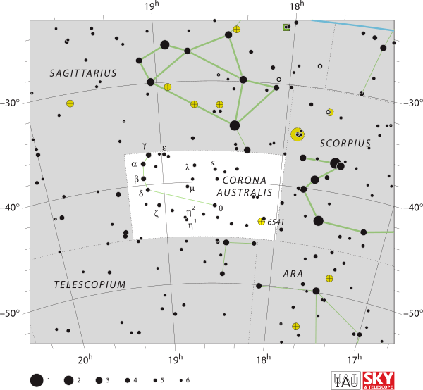Corona Australis IAU