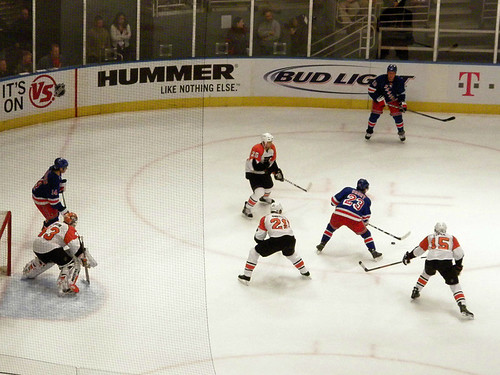 Rangers vs. Flyers: 03/25/08