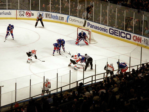 Rangers vs. Flyers: 03/25/08