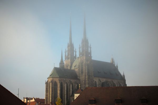 Brno in Morning Mist