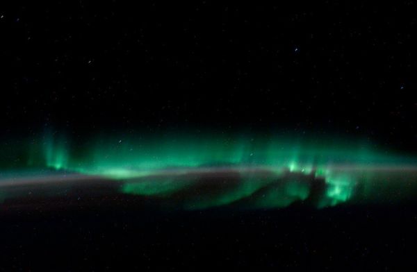 Aurora Australis (NASA, International Space Station, 05/05)