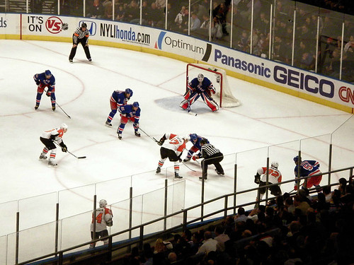 Rangers vs. Flyers: 03/25/08